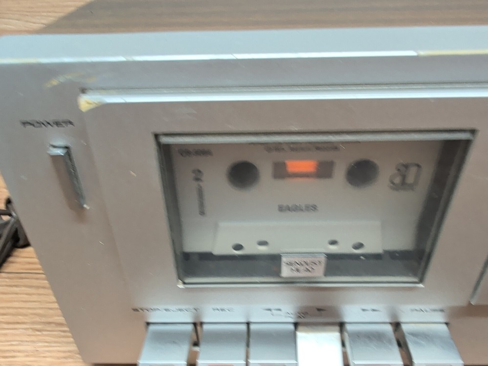 AKAI Stereo Cassette Deck CS-MO1A Working Condition READ