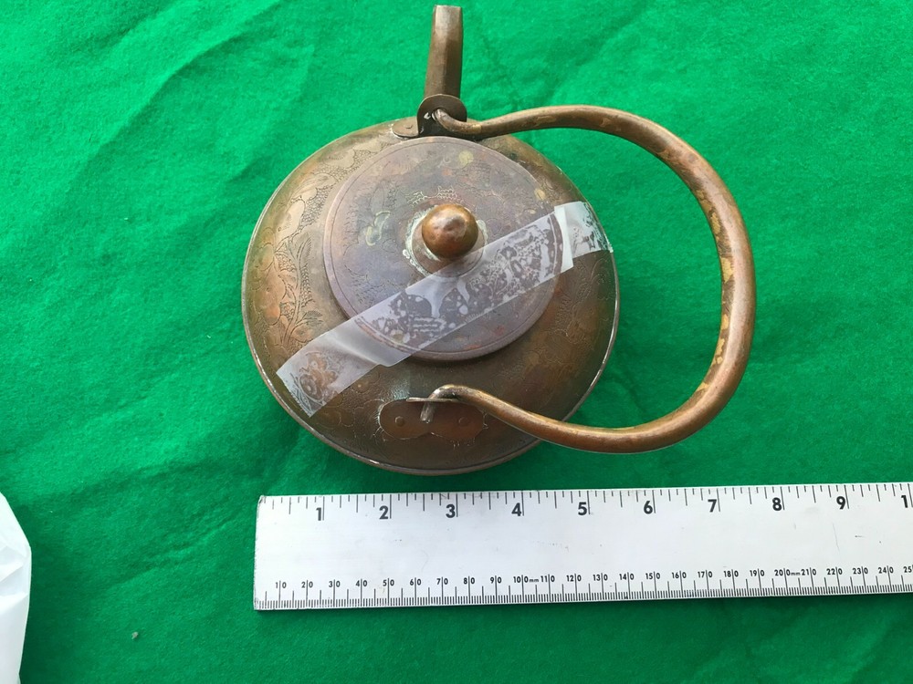 Vintage Cooper Teapot CHINA ETCHED TEA POT