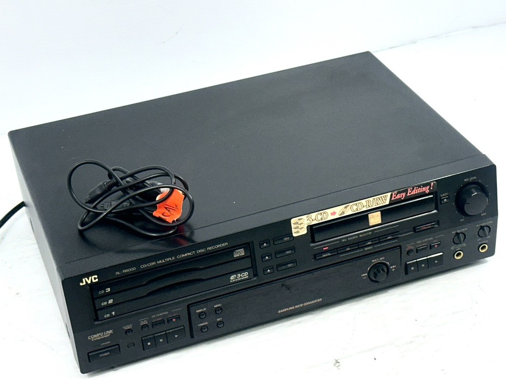 JVC XL-R5000 Digital Multi CD Compact Player & Recorder, Left Side Working Only