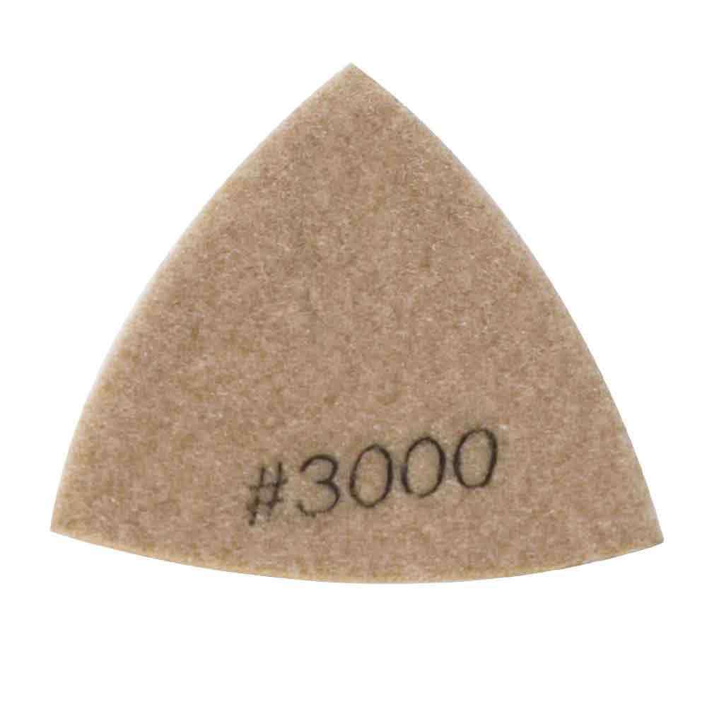 Specialty Diamond BRTTD3000 Diamond Triangular Dry Pad with 3000 Grit