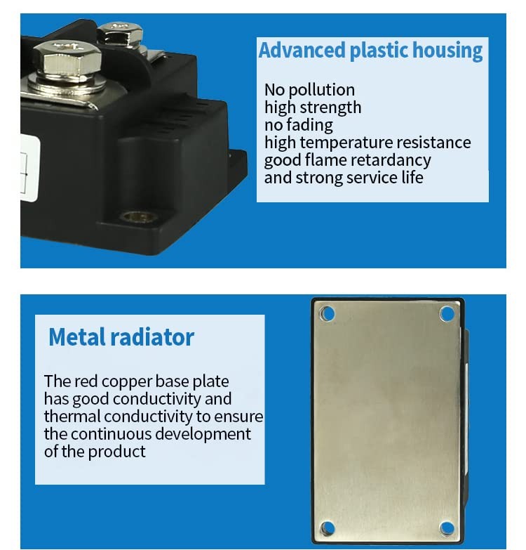 Bridge Rectifier 400A 1600V 4 Terminals 1 Phase Diode Module Rectifier MDQ400...