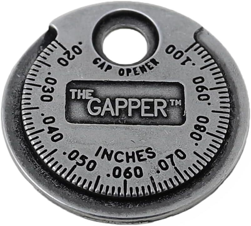 Ramp-Type Spark Plug Gapper, Precision Gauge Tool for Accurate Plug Gaps