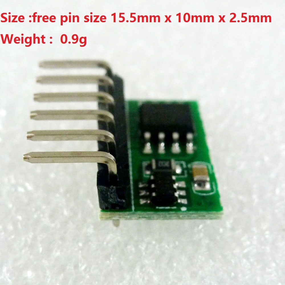 2.5V-6V 6A Flip-Flop Latch Bistable Self-locking Trigger Switch Module