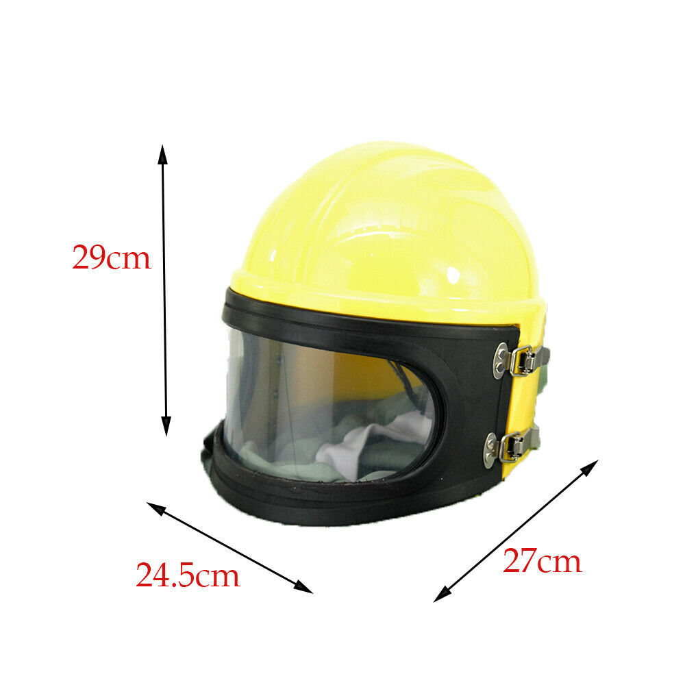 AIR for Sandblasting Safe Sandblast Helmet Blast Hood Protector Cloak Sand Len