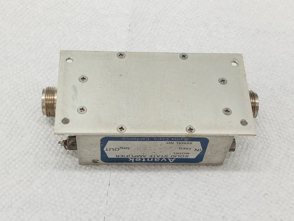 UAA-216N AVANTEK SOLID STATE AMPLIFIER .2 - 1000 MHz / 24V