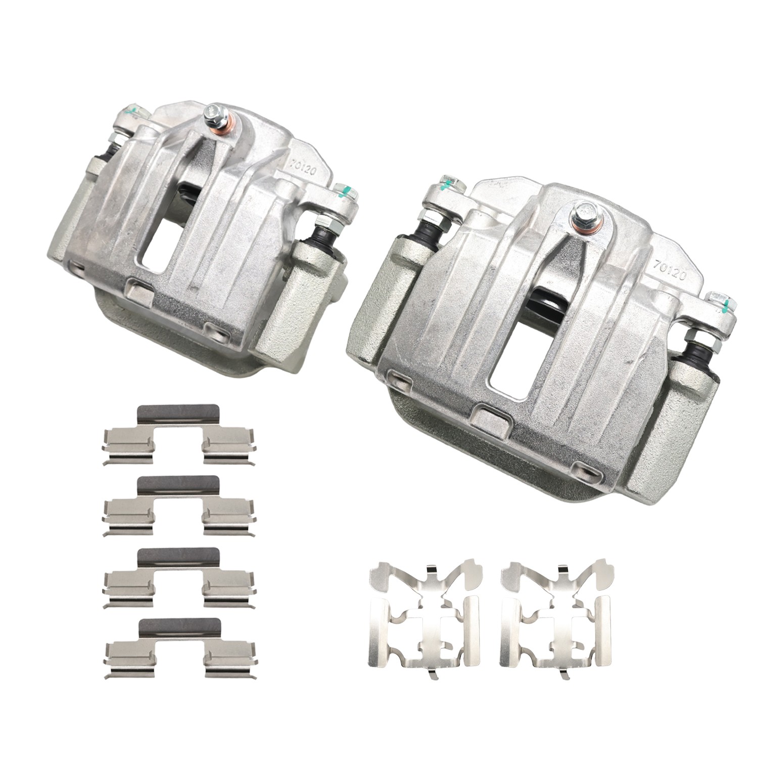 Rear Disc Brake Calipers w/Bracket for Chevy GMC Silverado Sierra 1500 2003-2007