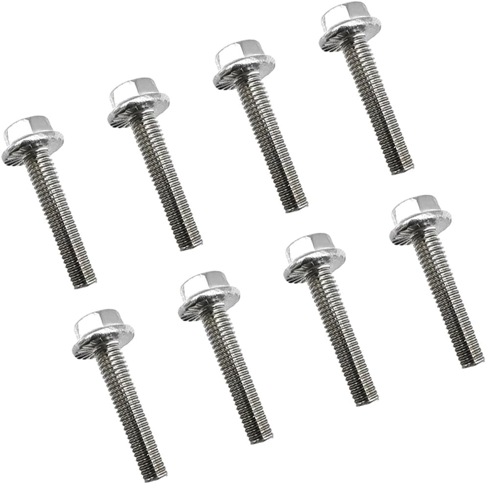 8 Pack Ignition Coil Mounting Screw Bolts Replace for 23750 W714507S437 W711062S