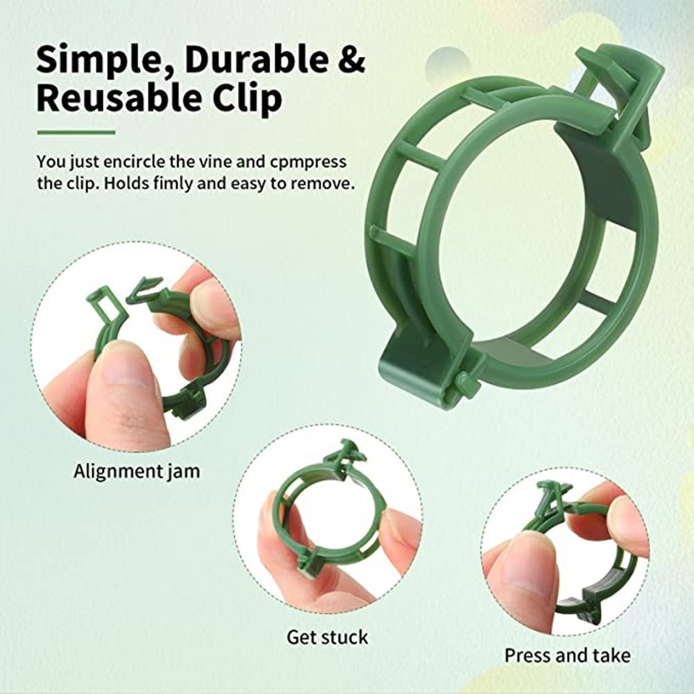 Efficient Solution for Fixing Solanaceous Vegetables Plant Vine Ties 100PCS