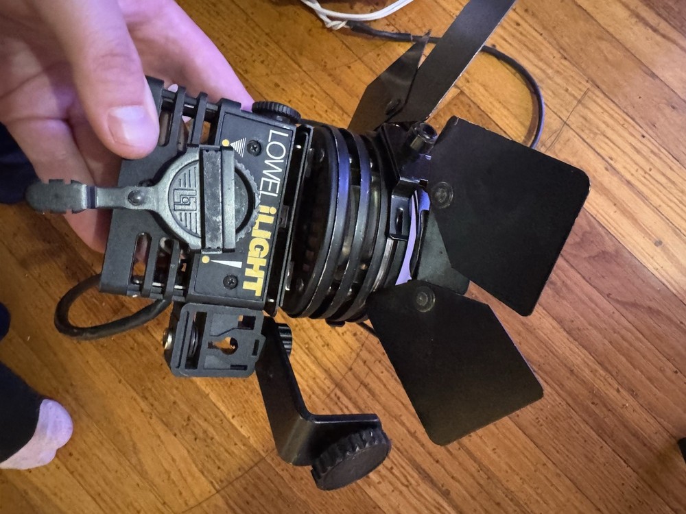 Studio Light with Barn Doors