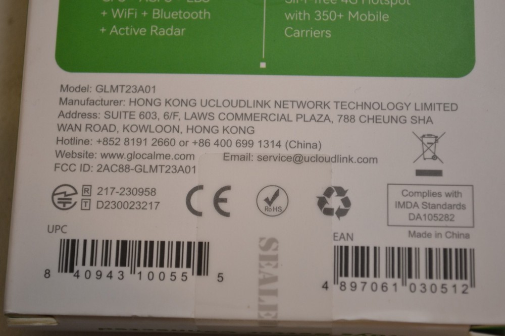 GlocalMe Key Tracker Global Use GLMT23A01