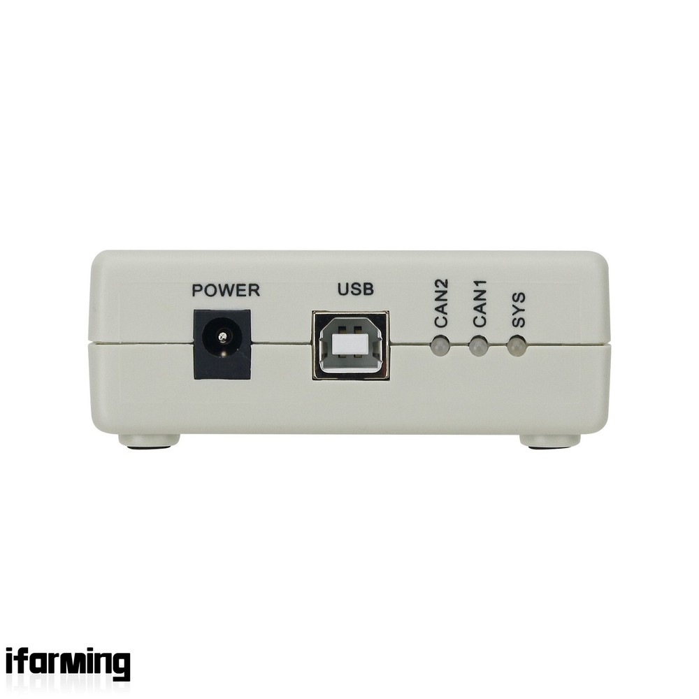 ZLG USBCAN-II USB to CAN Adapter CAN Bus Analyzer Debugger w/ 2CH CAN for Linux