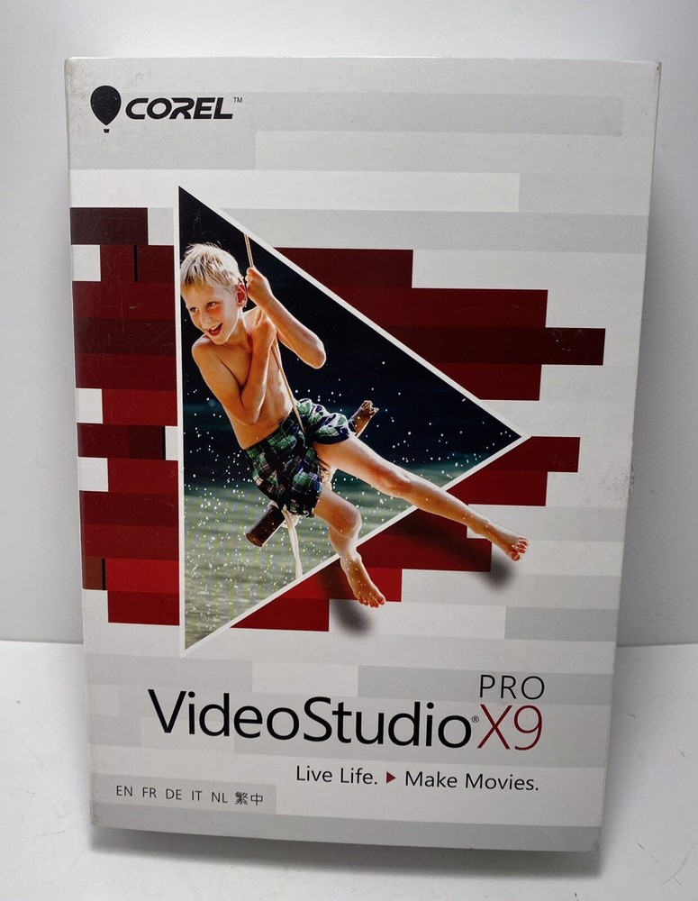 Corel VideoStudio Pro X9 For Windows Old Version (DVD)New