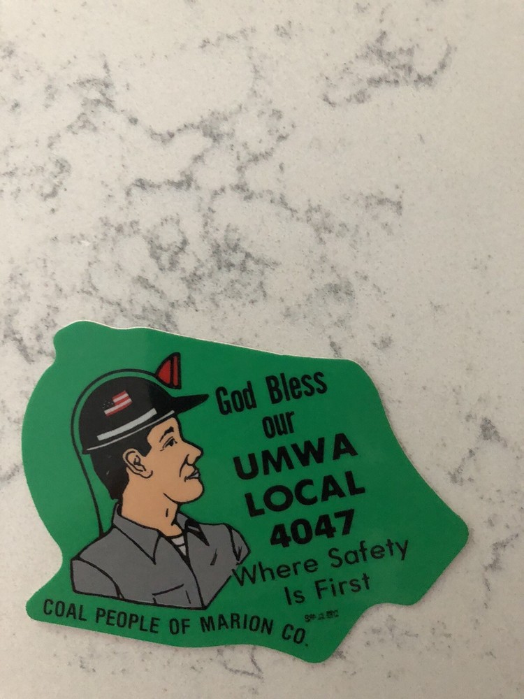 coal mining stickers nice  Vendors