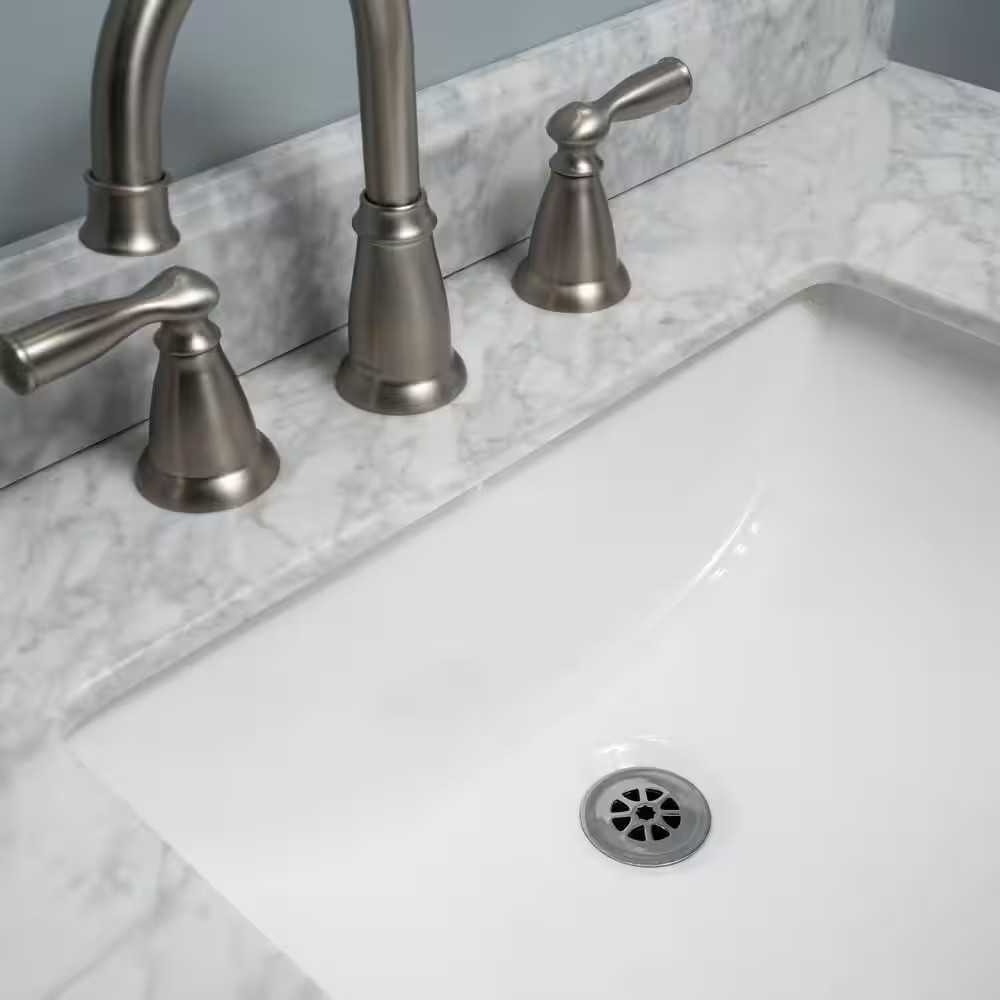 Designline Chrome-Plated Brass Grid Drain without Overflow