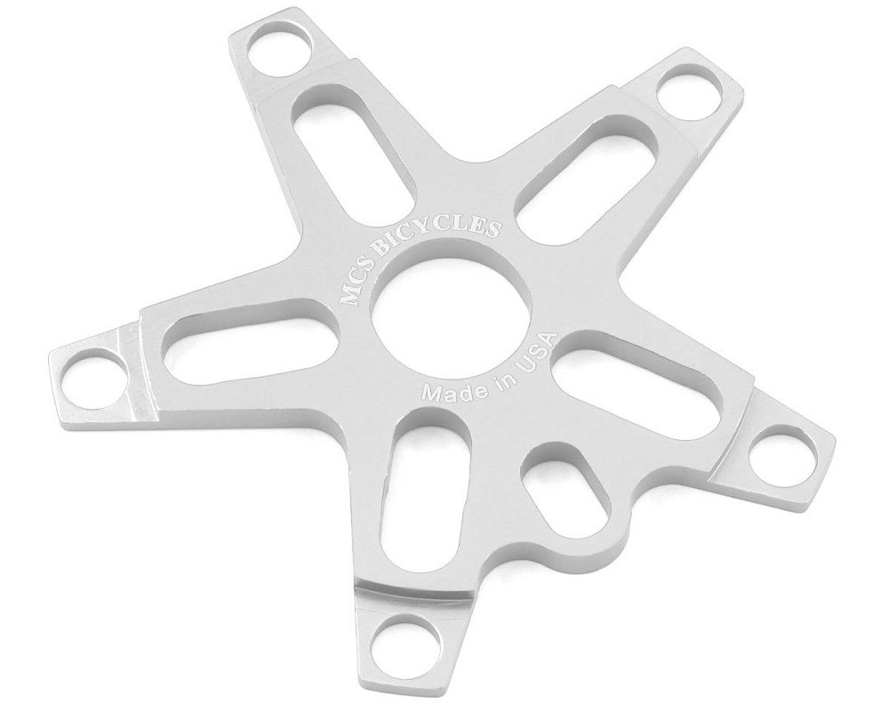 MCS BMX Old School SPIDER 110mm Made in USA! SILVER