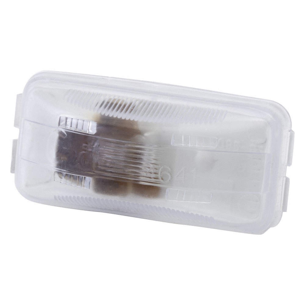 GROTE 60271 Utility Light,Rectangular,Clear 2CWJ7
