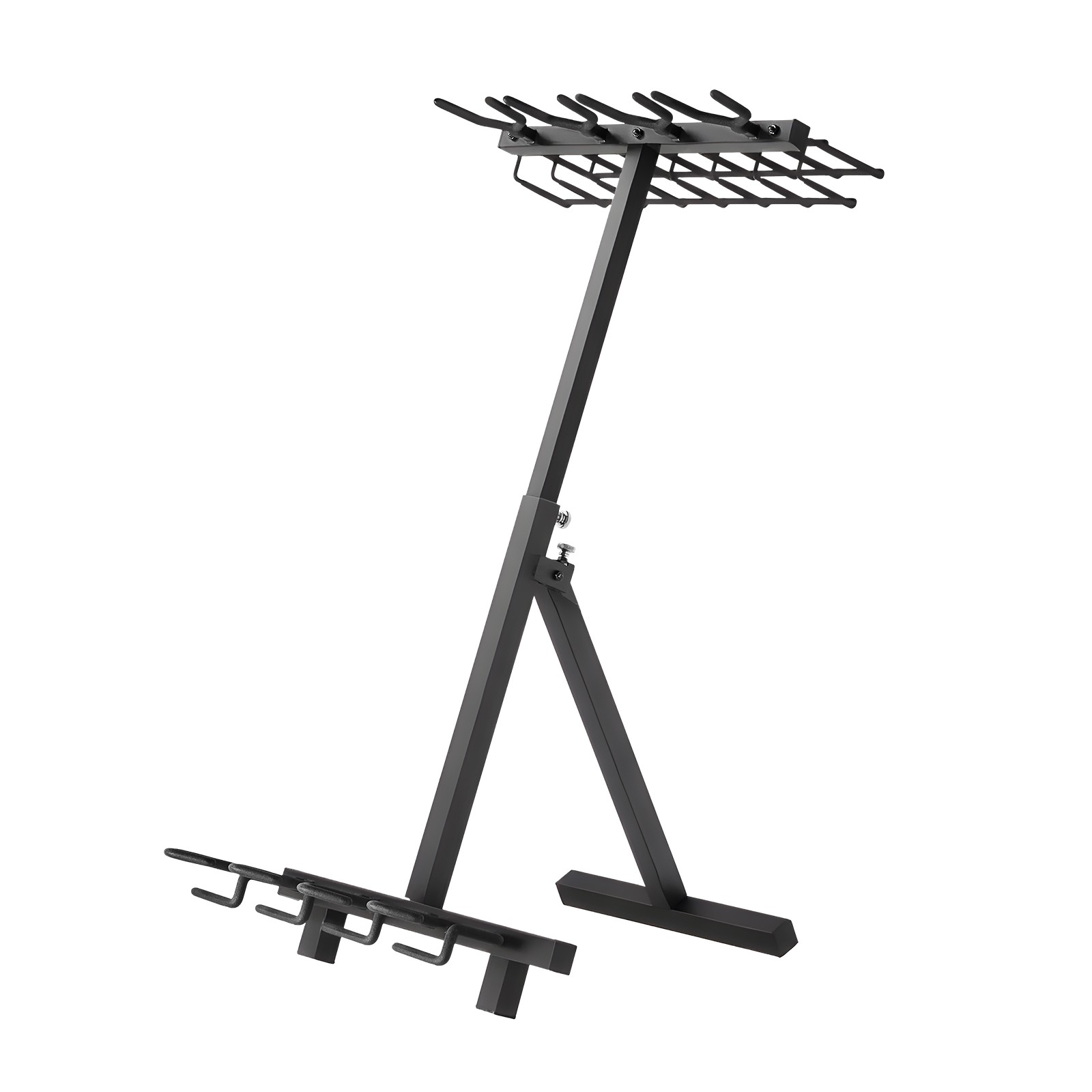 Uimoso Portable Folding Gun Rack Stand for 7 Handguns and 4 Rifles