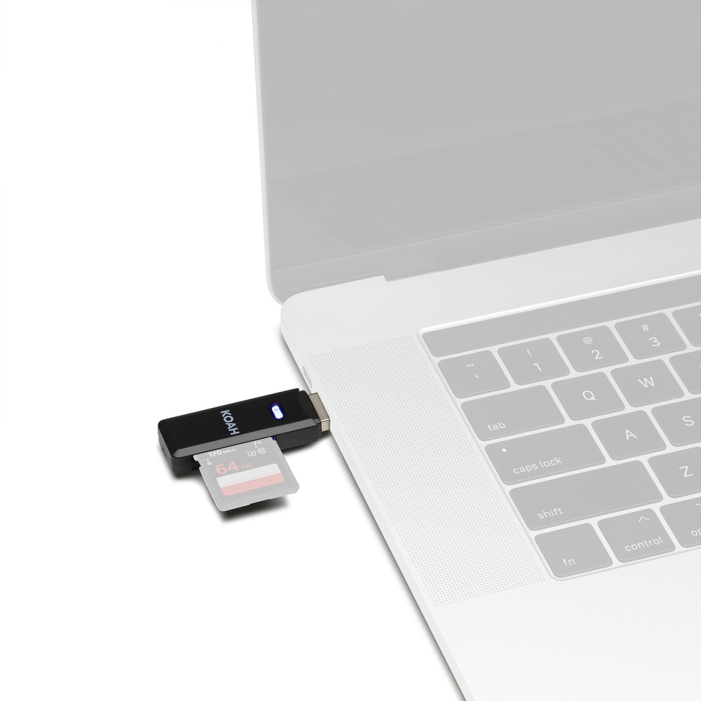 Koah Pro 2 in 1 USB 3.0 Memory Card Reader