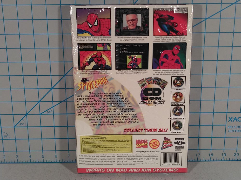 Vintage Spider-Man Interactive CDROM Comic Book #1, Marvel 1995