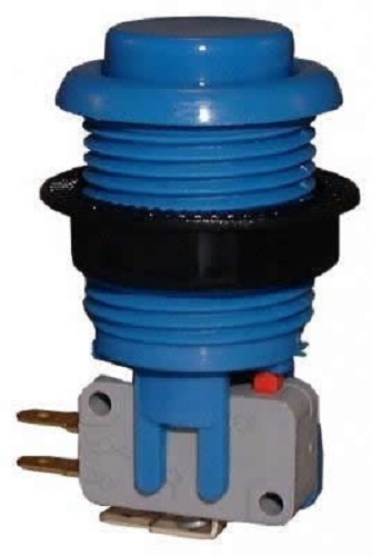 Philmore 30‑783 Video Game Push Button Assembly, Blue