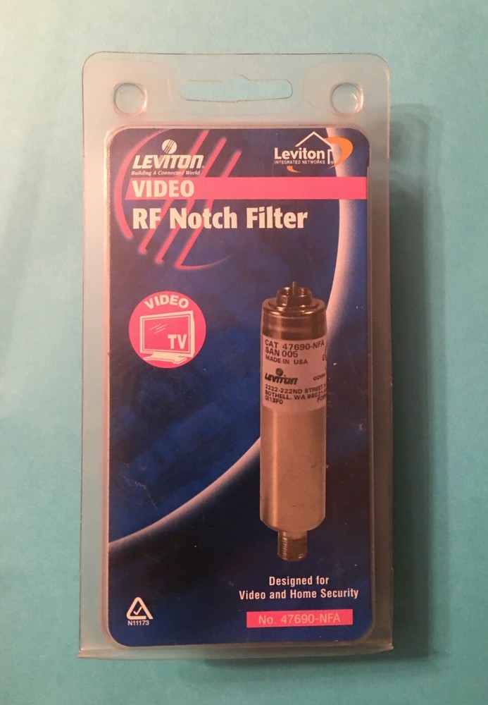 Leviton Notch Filter (Blocks Channels 75-80) (47690-NFA)