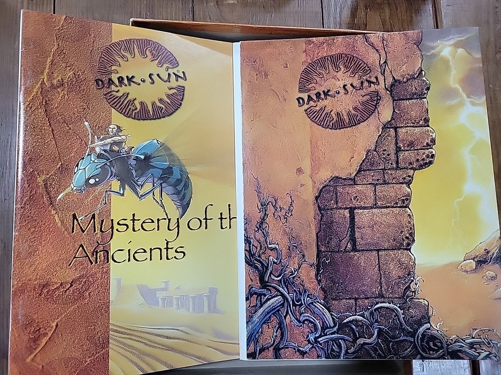 RARE COMPLETE Dark Sun Campaign Setting Expanded Box Set Dungeons & Dragons TSR