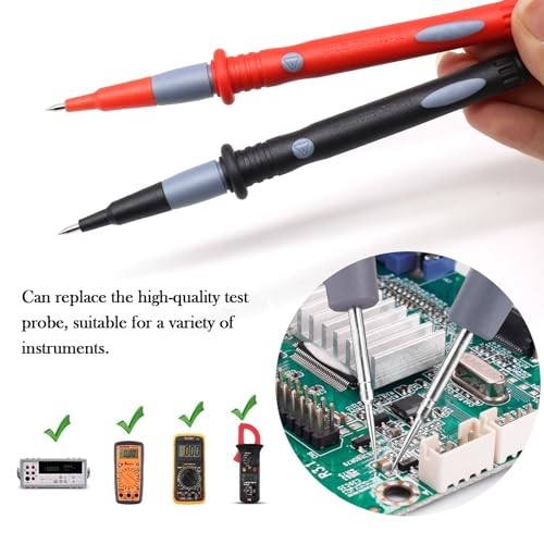 22-Piece Multimeter Test Lead Kit, Back Probe Test Leads,Multimeter