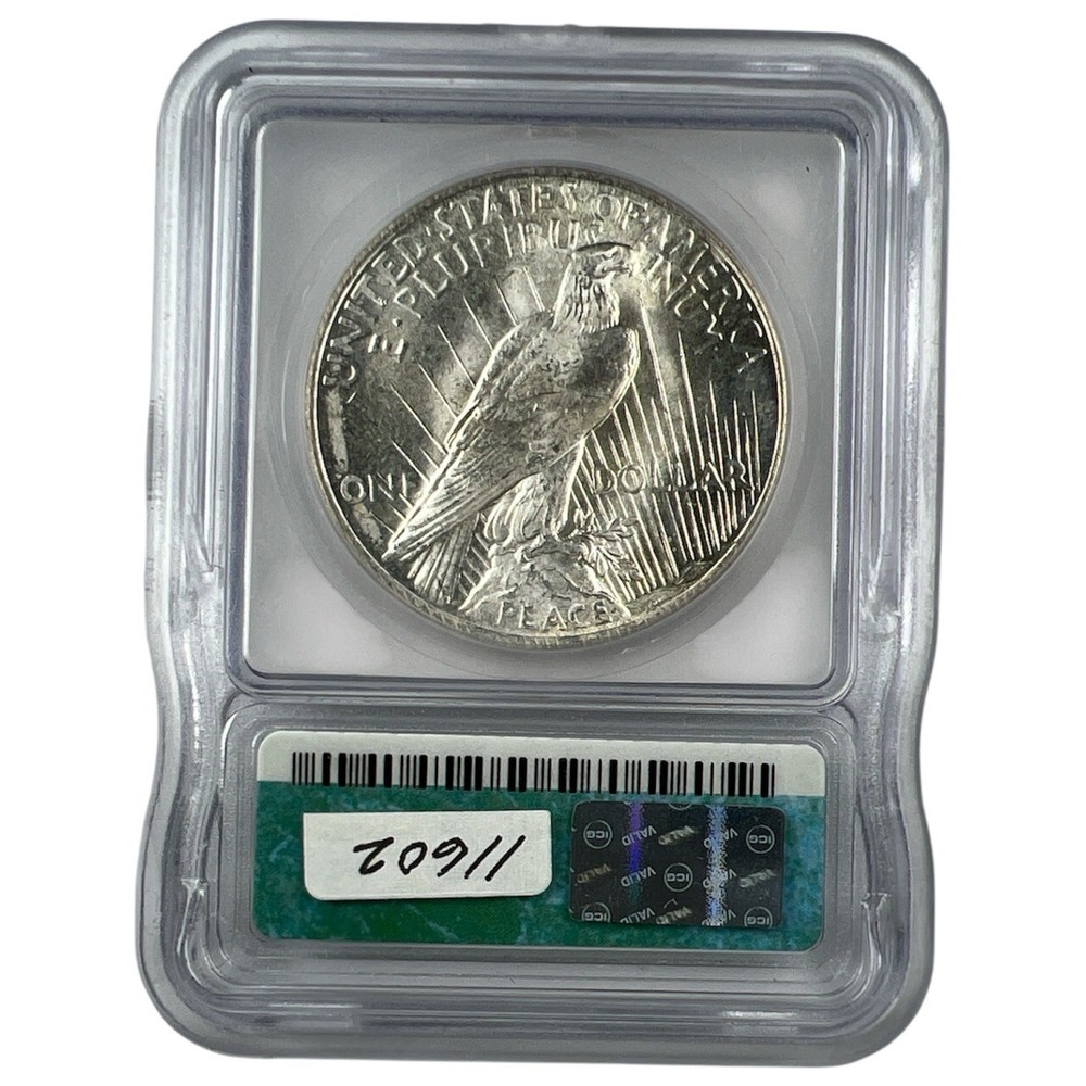 1922 Peace Silver Dollar MS64 ICG NA167
