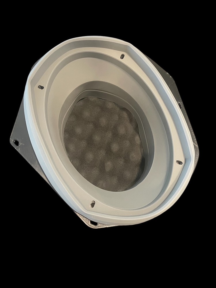 1959-1970, GM Full Size, Impala Kick Panel Vent, 6X9” Speaker Bsffles