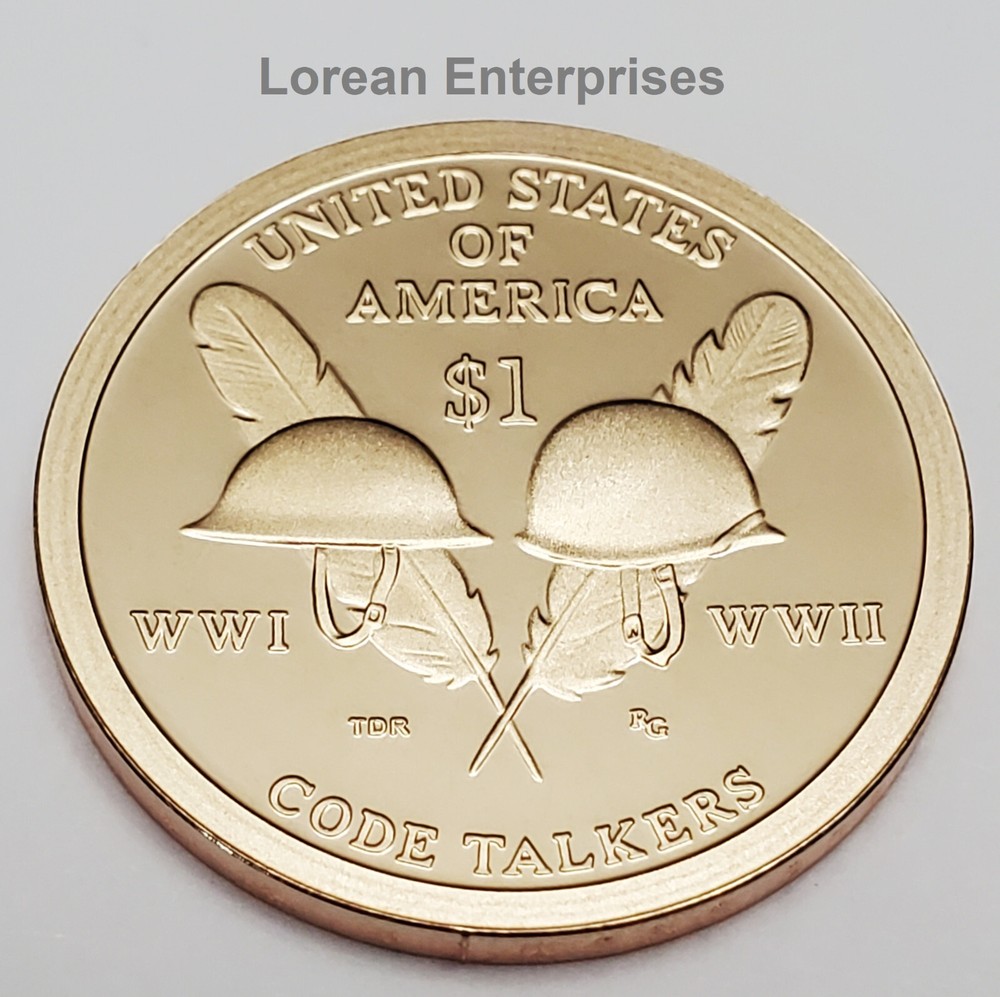 2016 S Sacagawea Dollar-Code Talkers- ✼PROOF✼