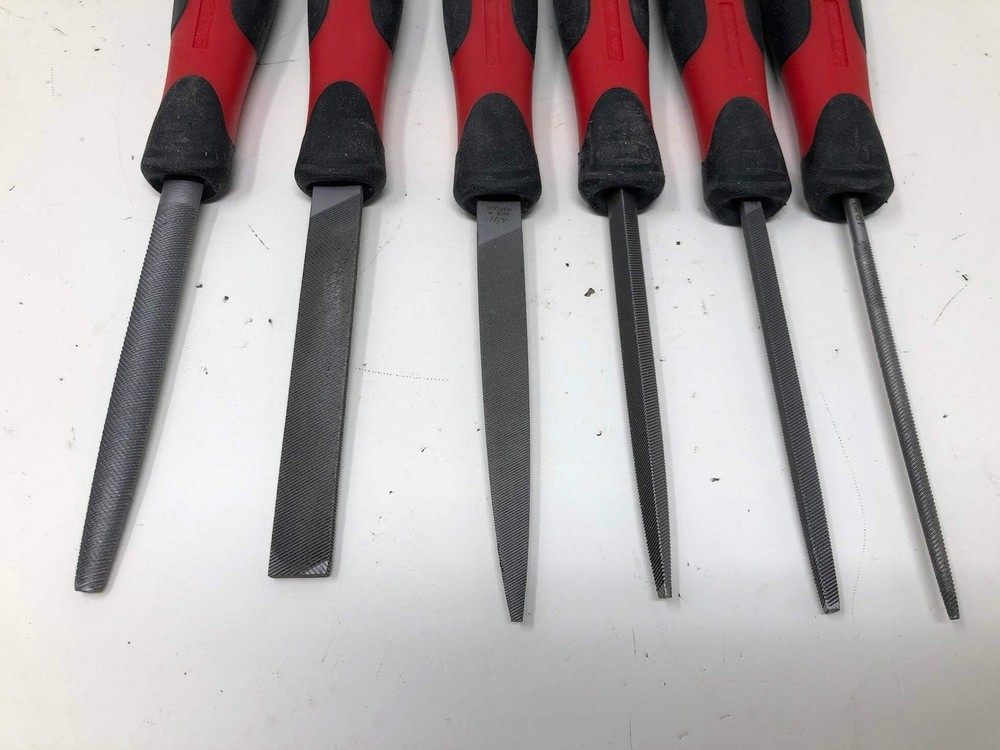 SGFMN106 Snap-On File Set - Miniature - Soft Grip - 6pc