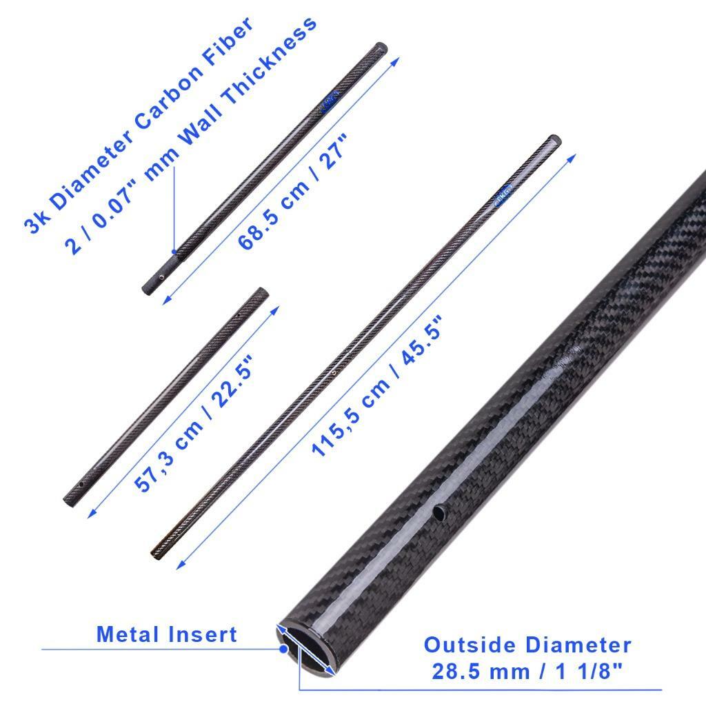 CKG Sand Scoop Metal Detecting Handle Pole Carbon Shovel Scoop Scooper Detector