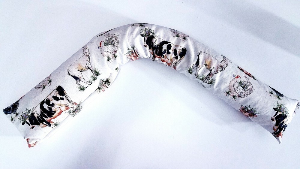 Draft Stopper, Cedar Filled, Draft Stopper, Window Draft Stopper, farm, cows