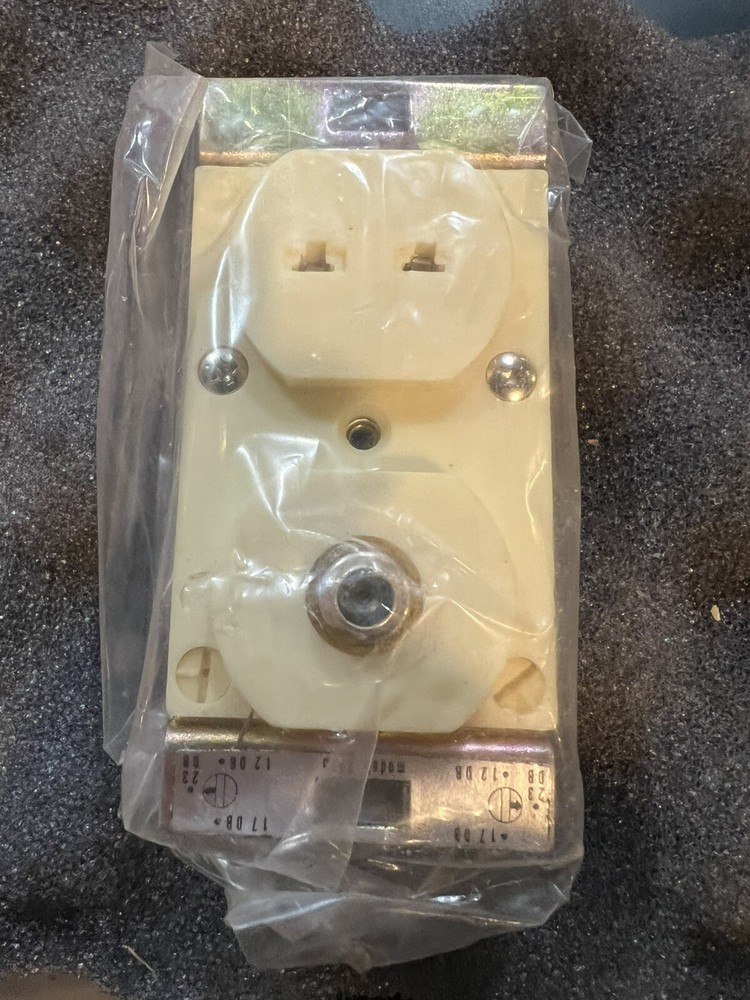 Channel Master 7315 Variable Isolation Wall Tapoff 75/300 OHM NIB 🧰