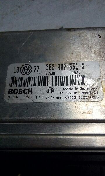 2001 Audi A4 Engine ECM Electronic Control Module 2.8L Engine ID Atq