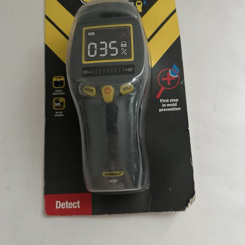 Open Box General Tools MM7 Pin-Type Moisture Meter Mold Leak Detector