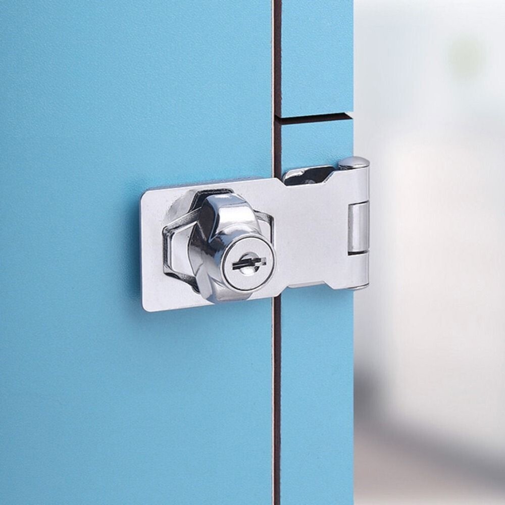 Customizable Size Install and Adjust the Locking Hasp and Staple as Needed