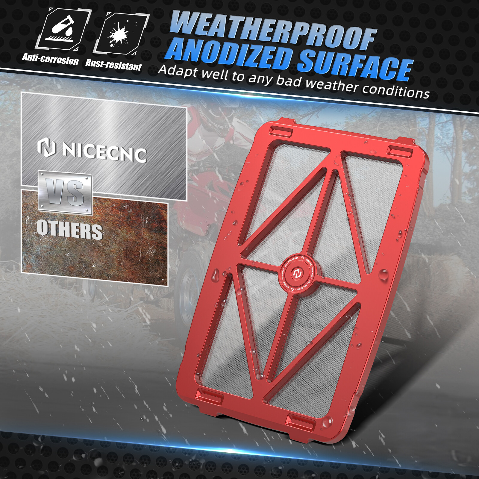 NICECNC Airbox Lid Cover Cap Guard For Honda TRX450ER Electric Start 2006-2014