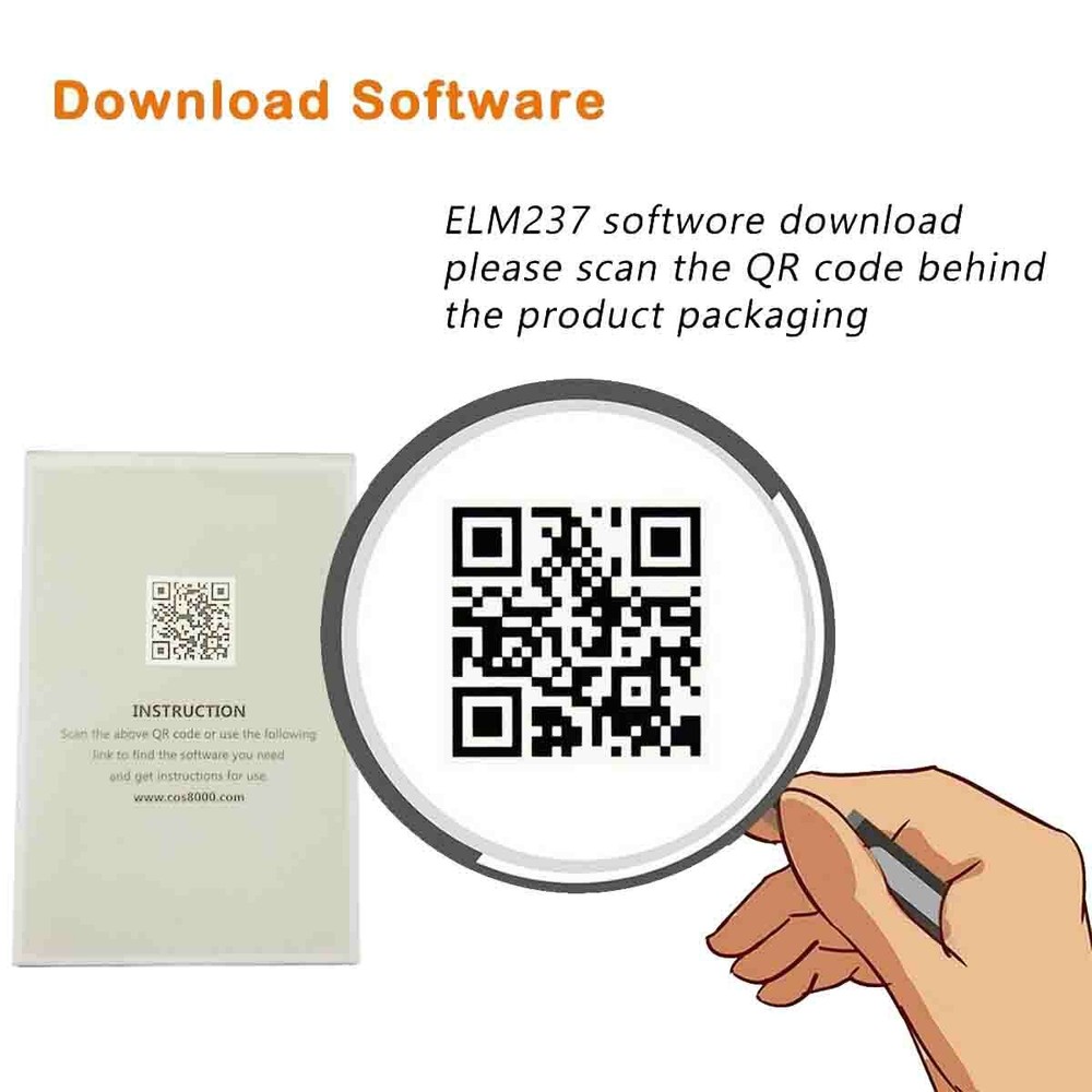 ELM327 OBD2 Car and Truck Read Tools, For Android, Windows, IOS system