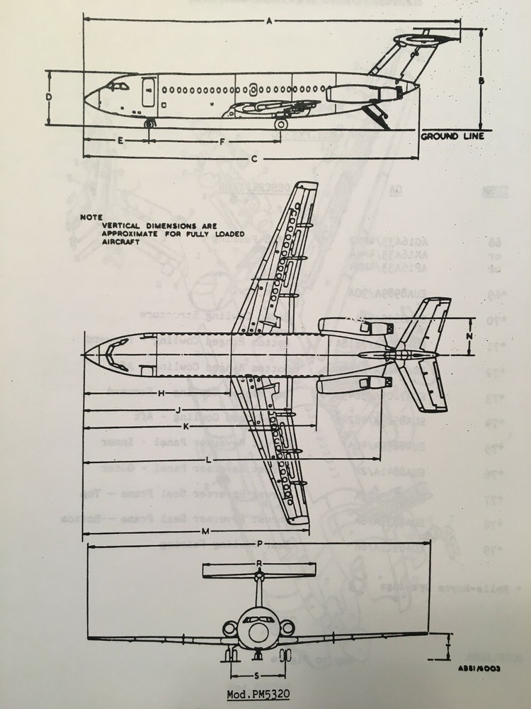 BAC 1-11 Model 401 Structural Repair Manuals, a 2 Volume Set