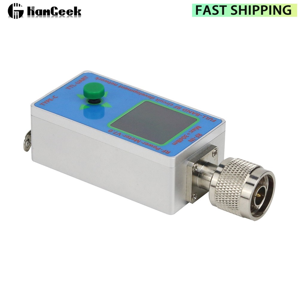 RF Power Meter 10GHz Type-C Full-band RF Circuit Development Network Serial COMM
