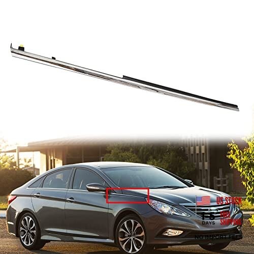 Front Right Passenger Garnish Chrome Molding Trim Replacement for 2011 2012