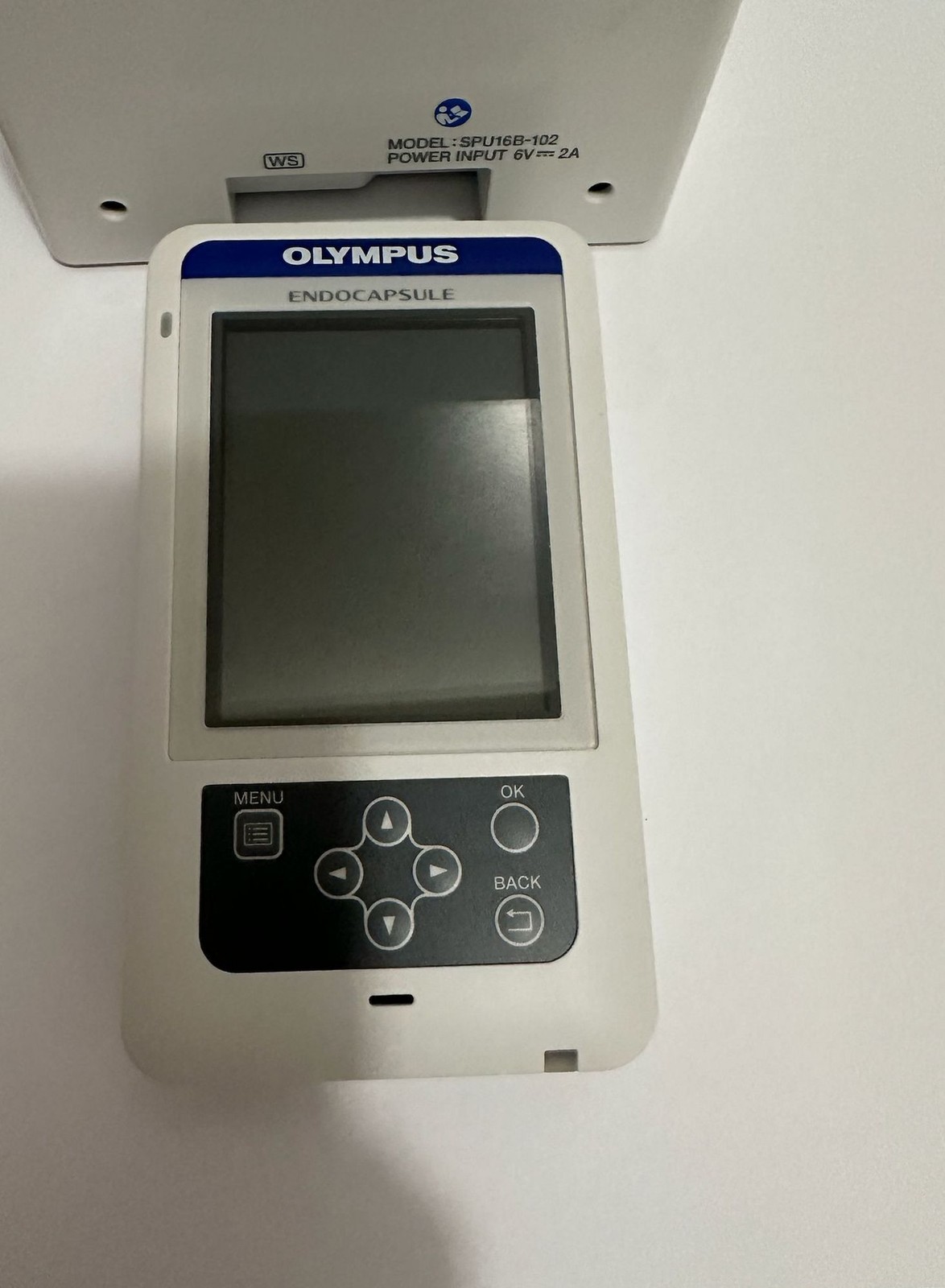 Olympus RE-10 Endocapsule Recorder Endoscopy w/ Cradle MAJ-2032 NO ADAPTER