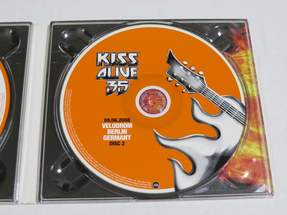 KISS OFFICIAL INSTANT LIVE 2CD EUROPEAN ALIVE 35 BERLIN, GERMANY JUNE 9, 2008