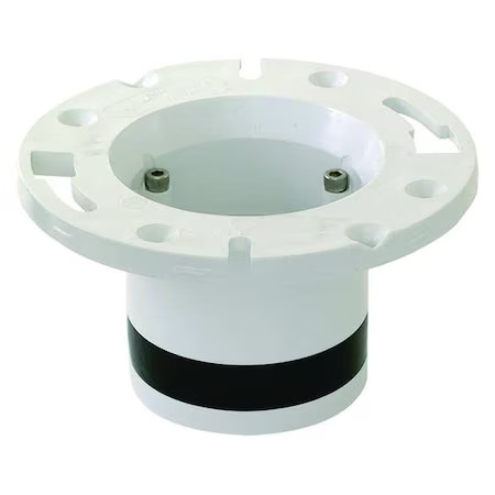 Flange, Plastic, White, 40096