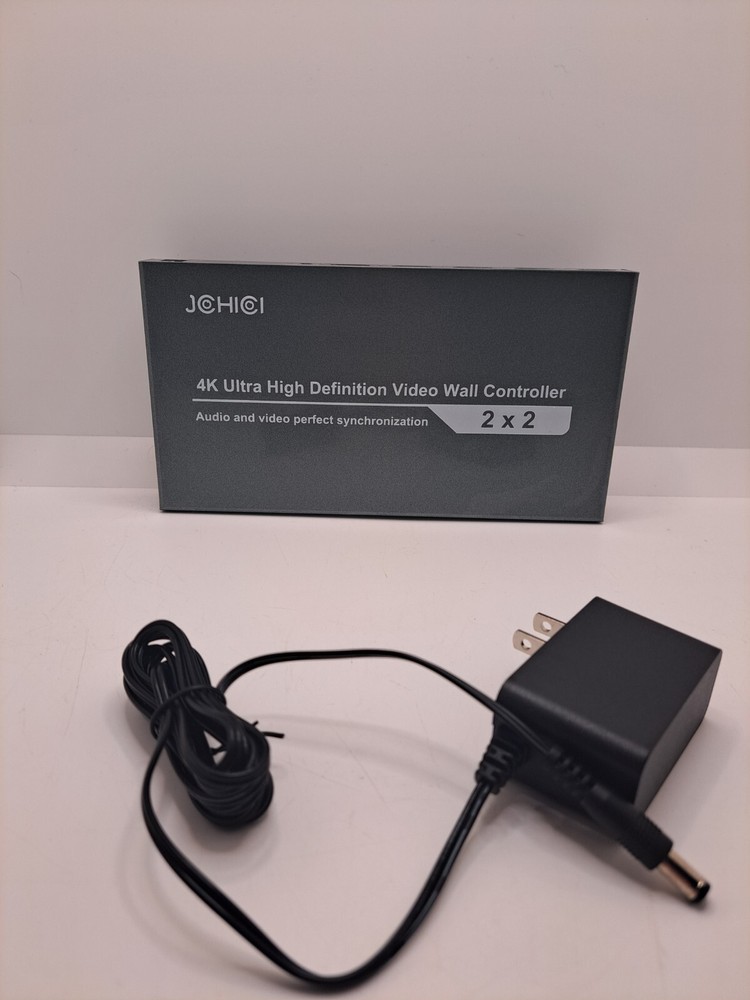 JCHICI TV Wall Processor Video Wall Controller 4K HD Display Open Box No Remote