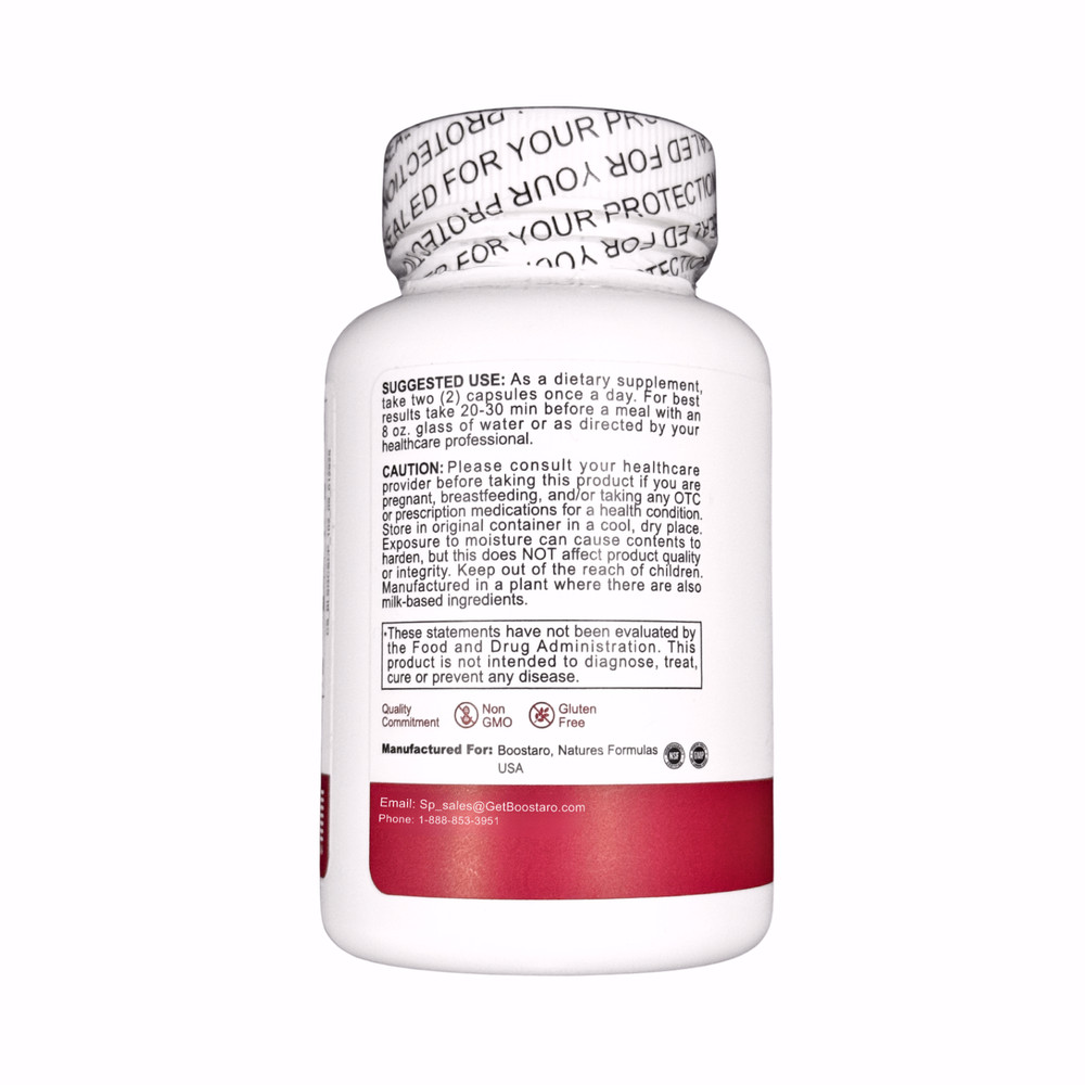 Boostaro Blood Flow Support for Men, Max Strength guaranteed -2 pack/120 Capsule