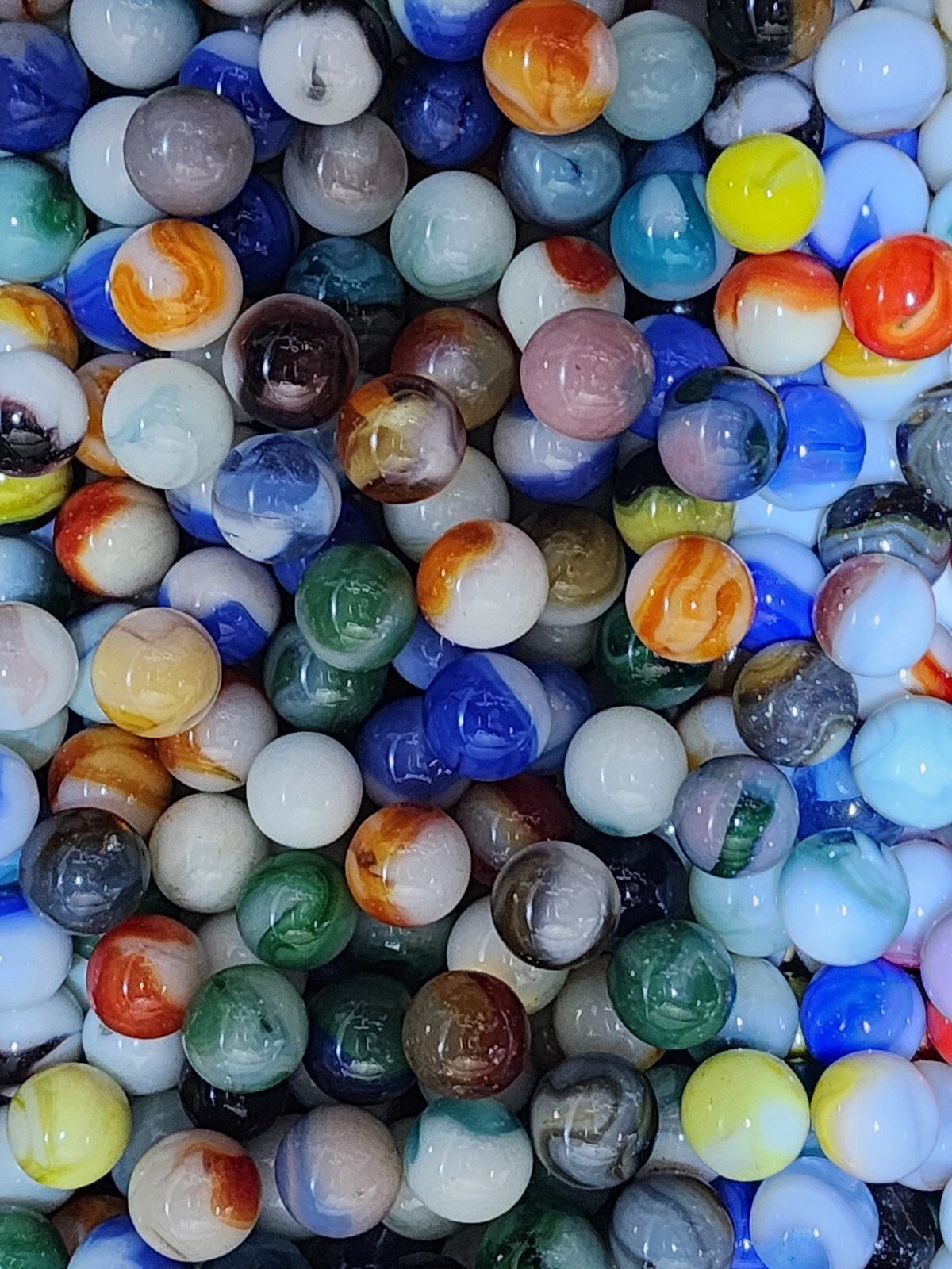 VINTAGE JABO CLASSICS MARBLES. 100 COUNT LOT $28.99 Postpaid