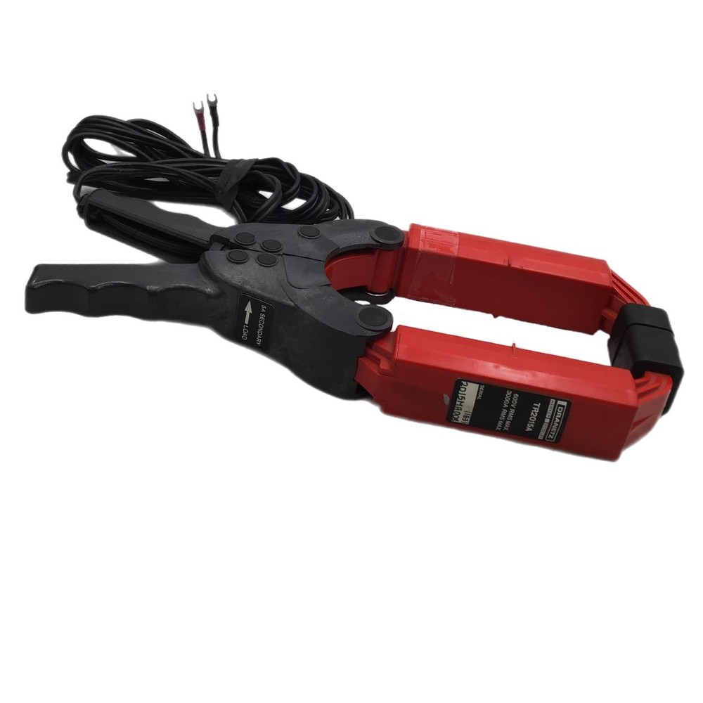 Dranetz TR2015A High Power Multimeter Inductive Current Probe Clamp 600V 3000A