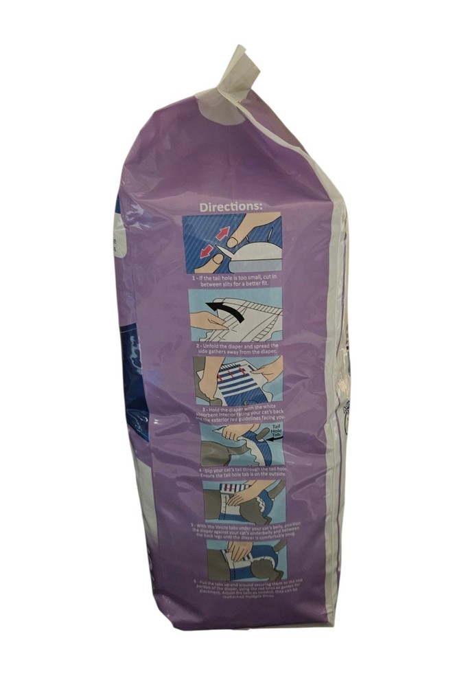 Hartz Comfitables Cat Diapers Size M/Medium 16 Count